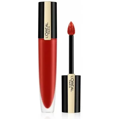 L OREAL L'Or&eacute;al Paris Rouge &agrave; l&egrave;vres liquide au fini mat Rouge Signature 115