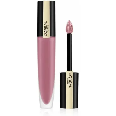 L OREAL L'Or&eacute;al Paris Rouge &agrave; l&egrave;vres liquide mat Rouge Signature 105 Je r&egrave;gne