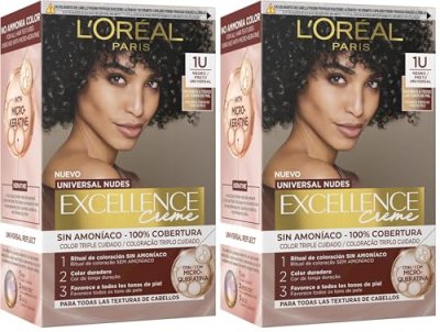 L OREAL PARIS L'Or&eacute;al Paris Teinture pour cheveux Creme Universal Nudes 1U Noir