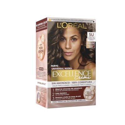 L OREAL PARIS L'Or&eacute;al Paris Teinture pour cheveux nude sans ammoniaque 5 Casta&ntilde;o