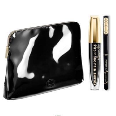 L OREAL PARIS L'Or&eacute;al Paris - Volume Millions de Cils Trousse beaut&eacute; regard mascara d&eacute;finition et liner 1 unit&eacute;