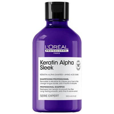 L OREAL PROFESSIONNEL L'Or&eacute;al Professionnel Paris Keratin Alpha Sleek Refillable Shampoing