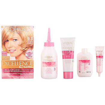 L OREAL L'Or&eacute;al Set Excellence Creme Hair Color 93-Light Golden Light Blonde