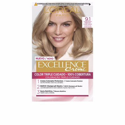 L OREAL L'Or&eacute;al Set Excellence Creme Tint 91 blond clair cendr&eacute;