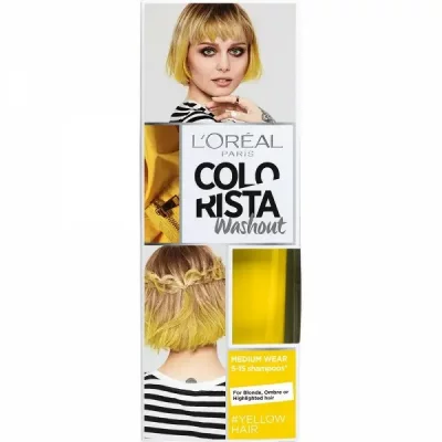 L OREAL PARIS L'Oreal Washout Colourist Dye Washout 18 Yellow 80ml