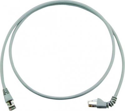 TELEGARTNER L00003A0157 RJ45 C&acirc;ble r&eacute;seau, c&acirc;ble patch CAT 6a S/FTP 5.00 m gris ignifuge, sans halog&egrave;ne