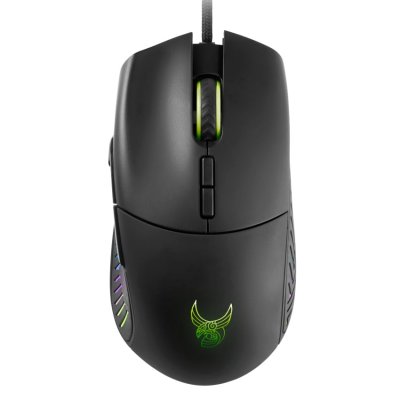 L33T GAMING  - Souris gaming filaire GUNGNIR - r&eacute;tro&eacute;clair&eacute;e - 16.000 DPI - Noir 