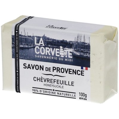 LACORVETTE La Corvette Ch&egrave;vrefeuille Savon de Provence 100 g - Pain 100 g