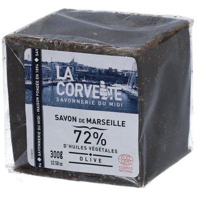 LA CORVETTE  Cube de Savon de Marseille Olive Ecocert Film 300 g