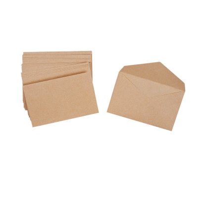 LA COURONNE  Enveloppe &eacute;lections 90 x 140 mm 70 g/m&sup2; - Orange - Lot de 1000