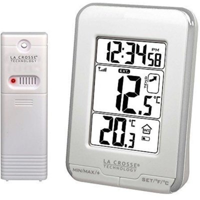 LA CROSSE TECHNOLOGY  WS6810 Station de Temp&eacute;rature, Coloris Argent