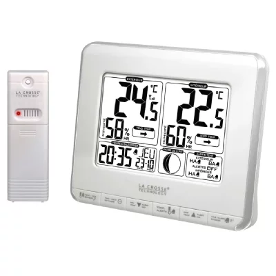 LA CROSSE TECHNOLOGY  WS6812 Station M&eacute;t&eacute;o, Coloris Argent