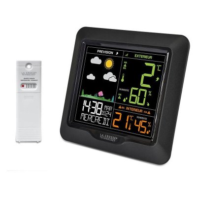 LA CROSSE TECHNOLOGY  - WS6822 - Station M&eacute;t&eacute;o avec &eacute;cran LCD color&eacute;