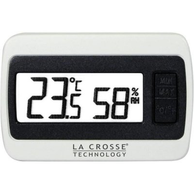 LA CROSSE TECHNOLOGY  - WS7005 Petit thermom&egrave;tre hygrom&egrave;tre - Blanc