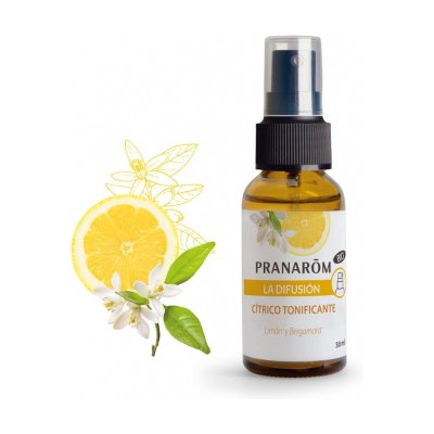 PRANAROM LA DIFUSI&Oacute;N spray c&iacute;trico tonificante bio (eco) 30 ml