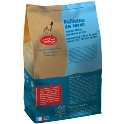 ECODIS LA DROGUERIE ECOPRATIQUE Paillettes de Savon V&eacute;g&eacute;tal Bio 1 Kg