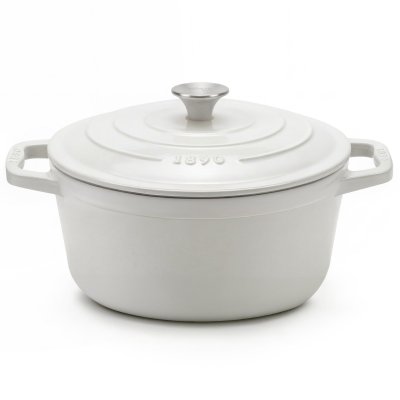 LA FONDERIE 1890  IENA25 - Cocotte en fonte 25cm beige