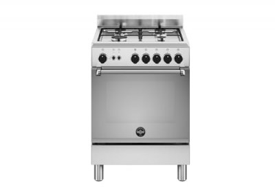BERTAZZONI La Germania Americana AMN664GXV/24 four et cuisini&egrave;re Gaz Acier inoxydable A+