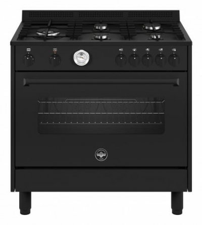 BERTAZZONI La Germania Americana AMN965ETN24 four et cuisini&egrave;re Electrique Gaz Noir A