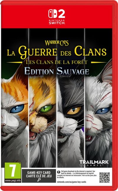 JUST FOR GAMES La Guerre Des Clans Les Clans De La For&ecirc;t Edition Sauvage SWITCH 2