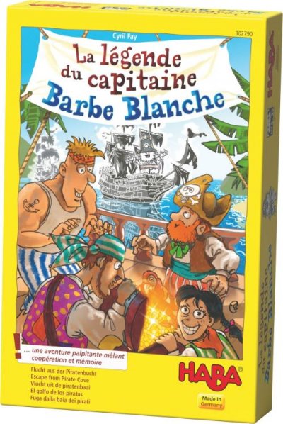 HABA La l&eacute;gende du capitaine barbe blanche