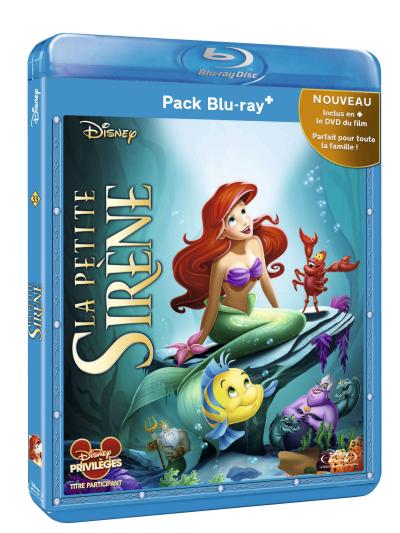 La petite Sir&egrave;ne Combo Blu-Ray + DVD