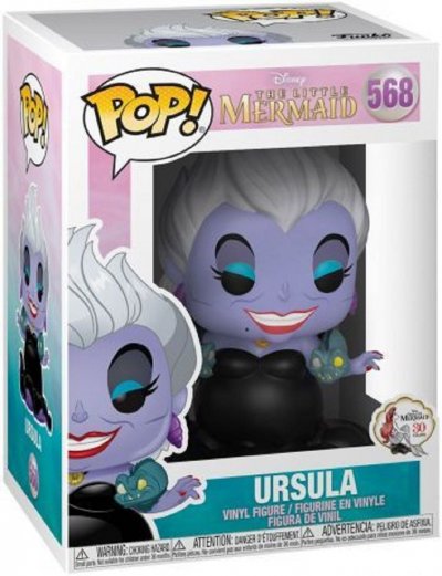 FUNKO La Petite Sir&egrave;ne - Figurine POP! Ursula w/ Eels 9 cm 