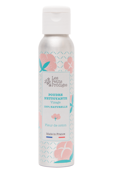 LES PETITS PRODIGES La poudre nettoyante visage Fleur de Coton - Les Petits Pr&ouml;diges
