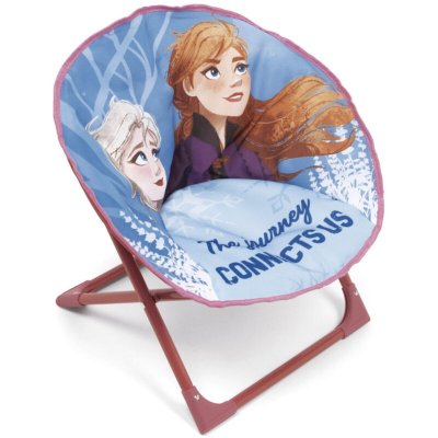 ARDITEX LA REINE DES NEIGES 2 Fauteuil forme ronde pliable 50x50x50 cm