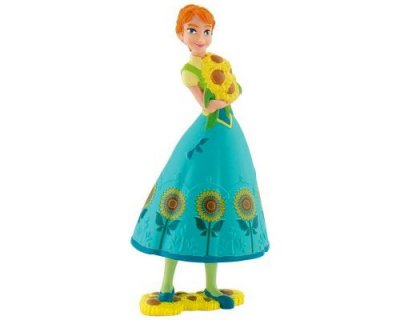 DISNEY La Reine Des Neiges - Une F&ecirc;te Givr&eacute;e - Figurine Anna 10 Cm
