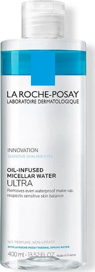 LA ROCHE POSAY La Roche-Posay EAU MICELLAIRE DEMAQUILLANTE ULTRA - Biphas&eacute;e, 400ml