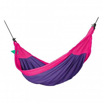 LA SIESTA  Moki Lilly - Hamac enfant en coton bio avec fixation int&eacute;gr&eacute;e