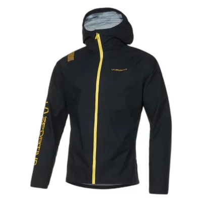 LA SPORTIVA  - Pocketshell Jacket - Veste de running taille L, noir