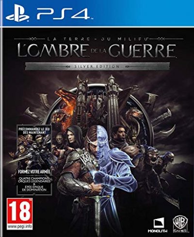 La terre de milieu l ombre de la guerre silver ps4