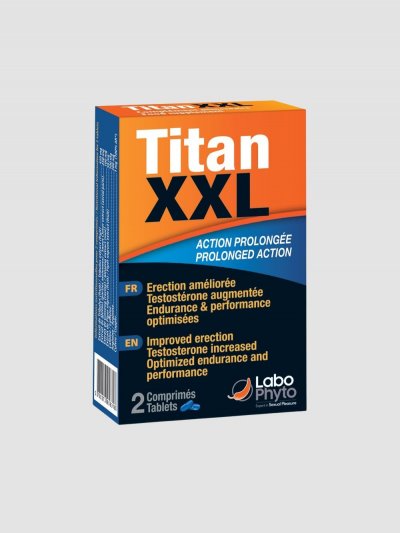 LABOPHYTO  Titan XXL 2 Comprim&eacute;s - Bo&icirc;te 2 Comprim&eacute;s