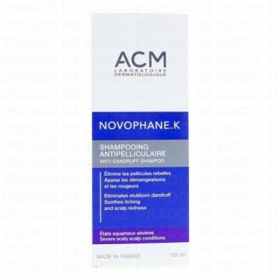 ACM Laboratoire  Novophane.K Shampooing Antipelliculaire 125 ml
