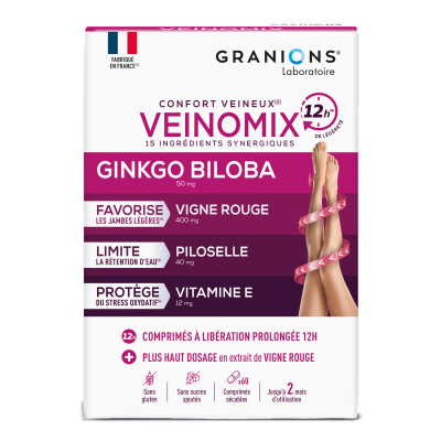 GRANIONS Laboratoire des  Veinomix Confort Veineux, 60 comprim&eacute;s