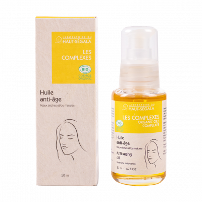 LABORATOIRE DU HAUT SEGALA Laboratoire du Haut-S&eacute;gala Huile Anti-&acirc;ge Bio 50ml