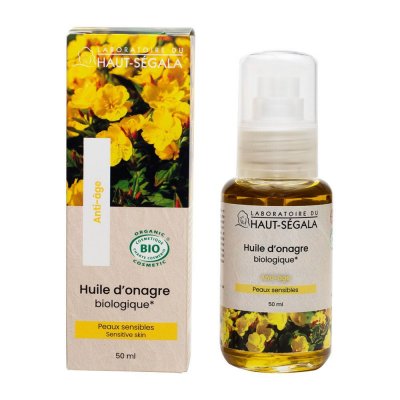 LABORATOIRE DU HAUT SEGALA Laboratoire Du Haut-Segala Huile Vierge d'Onagre Bio 50ml