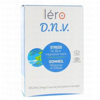 LERO Laboratoire L&eacute;ro DNV Stress et sommeil capsule