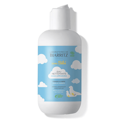 LABORATOIRES DE BIARRITZ  Eau Nettoyante Visage et Corps B&eacute;b&eacute; 200 ml