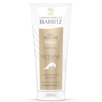 OCEANE Laboratoires de Biarritz Gel Douche 200 ml Certifi&eacute; Bio - Tube 200 ml