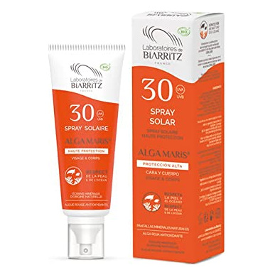 ALGAMARIS Laboratoires de Biarritz Spray Solaire Visage et Corps SPF 30 100 ml