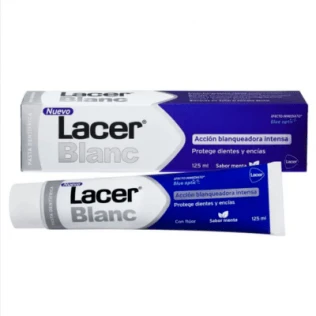 LACER &reg; Blanc Plus Dentifrice blanchissant go&ucirc;t menthe 125 ml