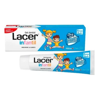 LACER  Dentifrice junior 75 ml + verre 75 ml