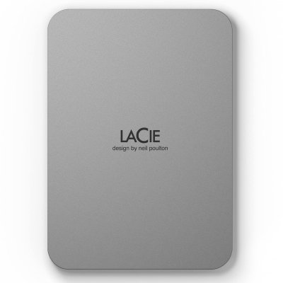 LACIE  Mobile Drive USB-C Moon Silver 5 To