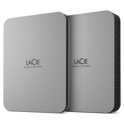 LACIE  Mobile Drive USB-C Moon Silver 5 To