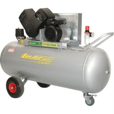 LACME  Compresseur &agrave; courroie 23m&sup3;/h -200l-11bar TwinAir 23/200 M