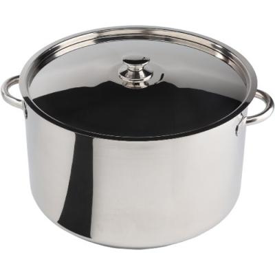 LACOR  - 40140 - Pot avec Couvercle Vitrocor 40cm Inox