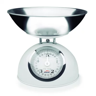 LACOR  61714&nbsp;&ndash;&nbsp;P&egrave;se-Personne Acier, Blanc